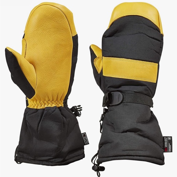 Saranac Winter Ski Gauntlet Mitten with Premium Deerskin Leather/Size: 2XL (NWT) - Picture 1 of 8